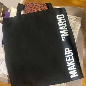Makeup by Mario Black Tote Bag